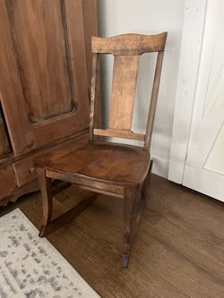 Vintage antique rocking chair