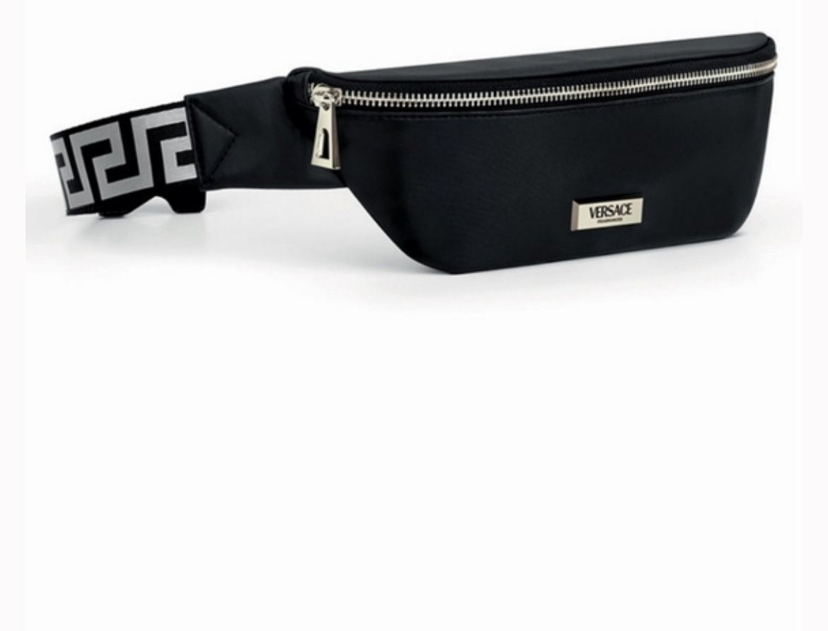 Versace Black Belt Bag