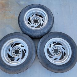 3 Eagle Alloys 201 Polished 15" x 8" Rim 5 x 4-1/2" & 5 x 4-3/4" Wheel