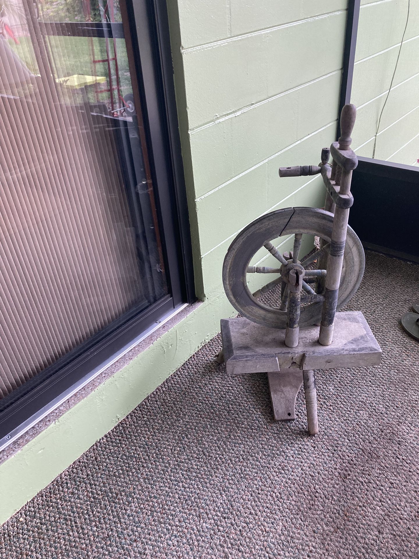 Very Old Spinning Wheel