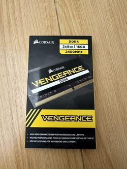 Consair Vengeance Ram 16GB Kit(2x8GB) DDR4-2400MHz Laptop Ram
