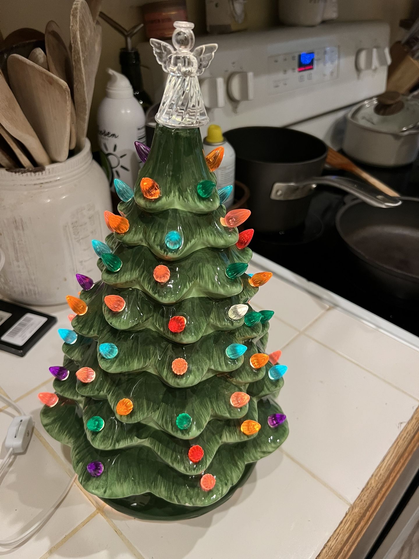 Vintage Ceramic Christmas Tree