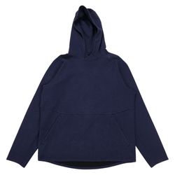 Lululemon At Ease Hoodie Mens Large L Blue Sweatshirt Pullover Textured Waffle