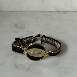Virgin Mary Rope Bracelet 