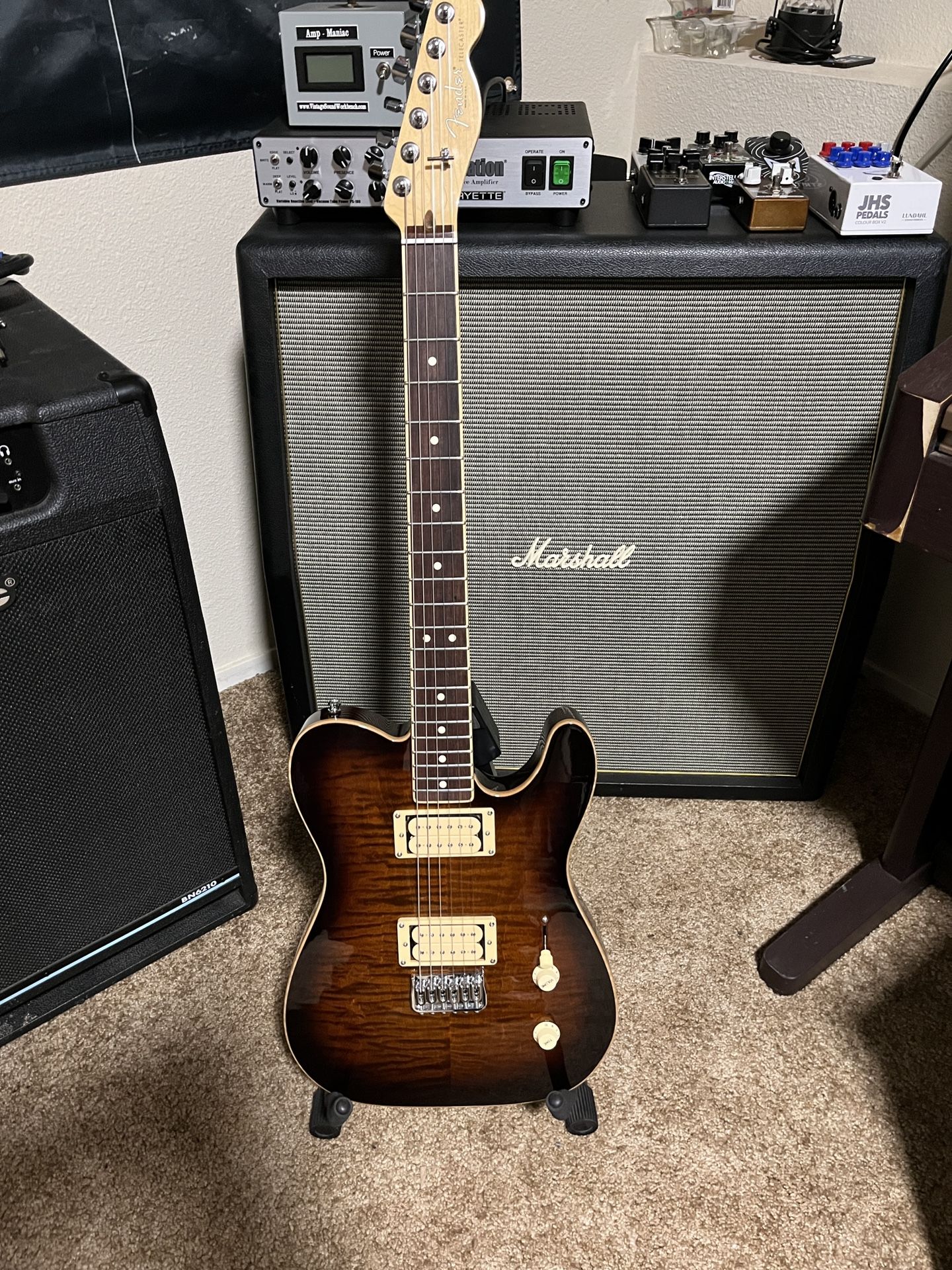 Here Is A custom Tele Fender Neck Build