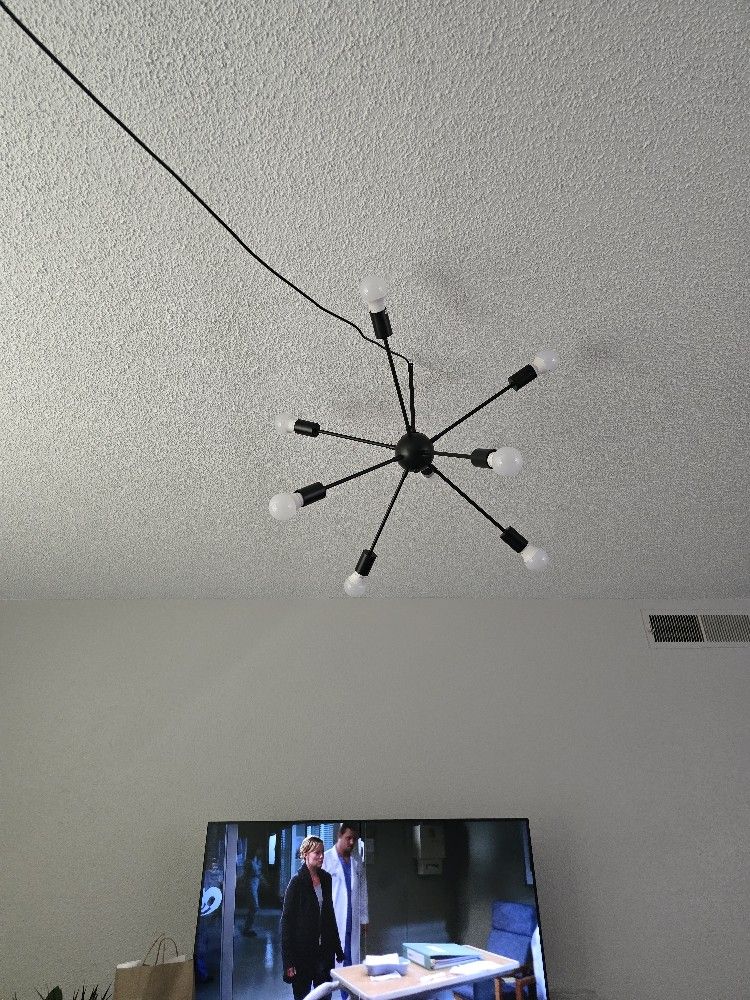 Plug-In Hanging Lamp 