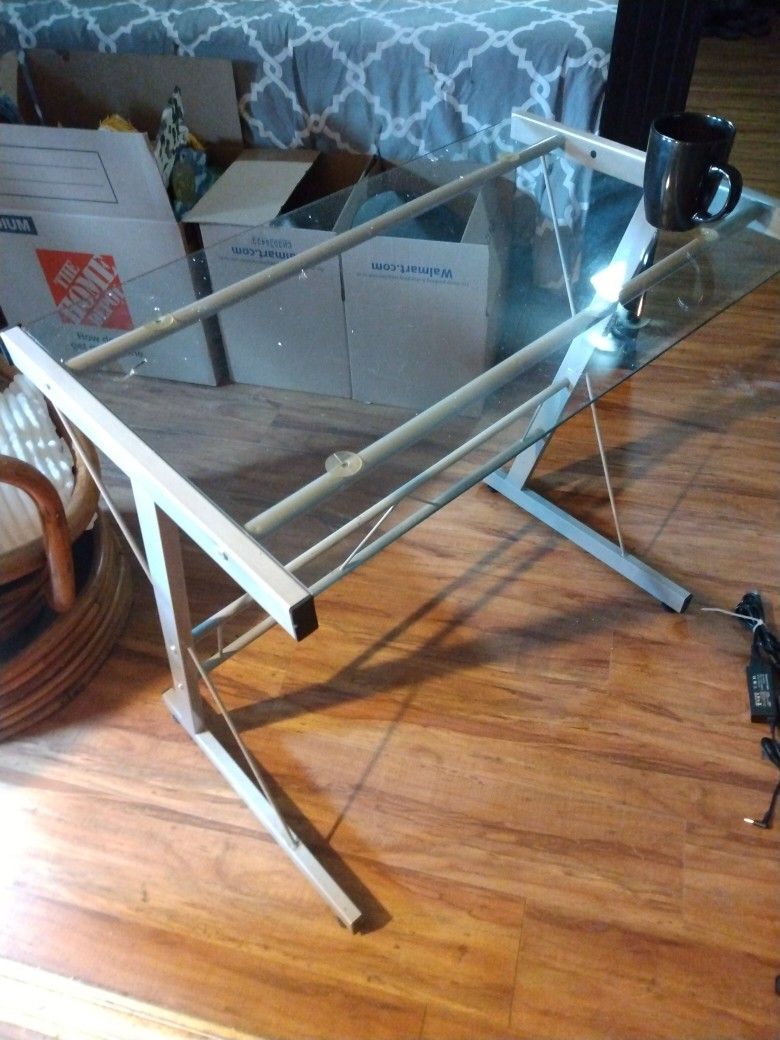 Glass Computer Desk(2)