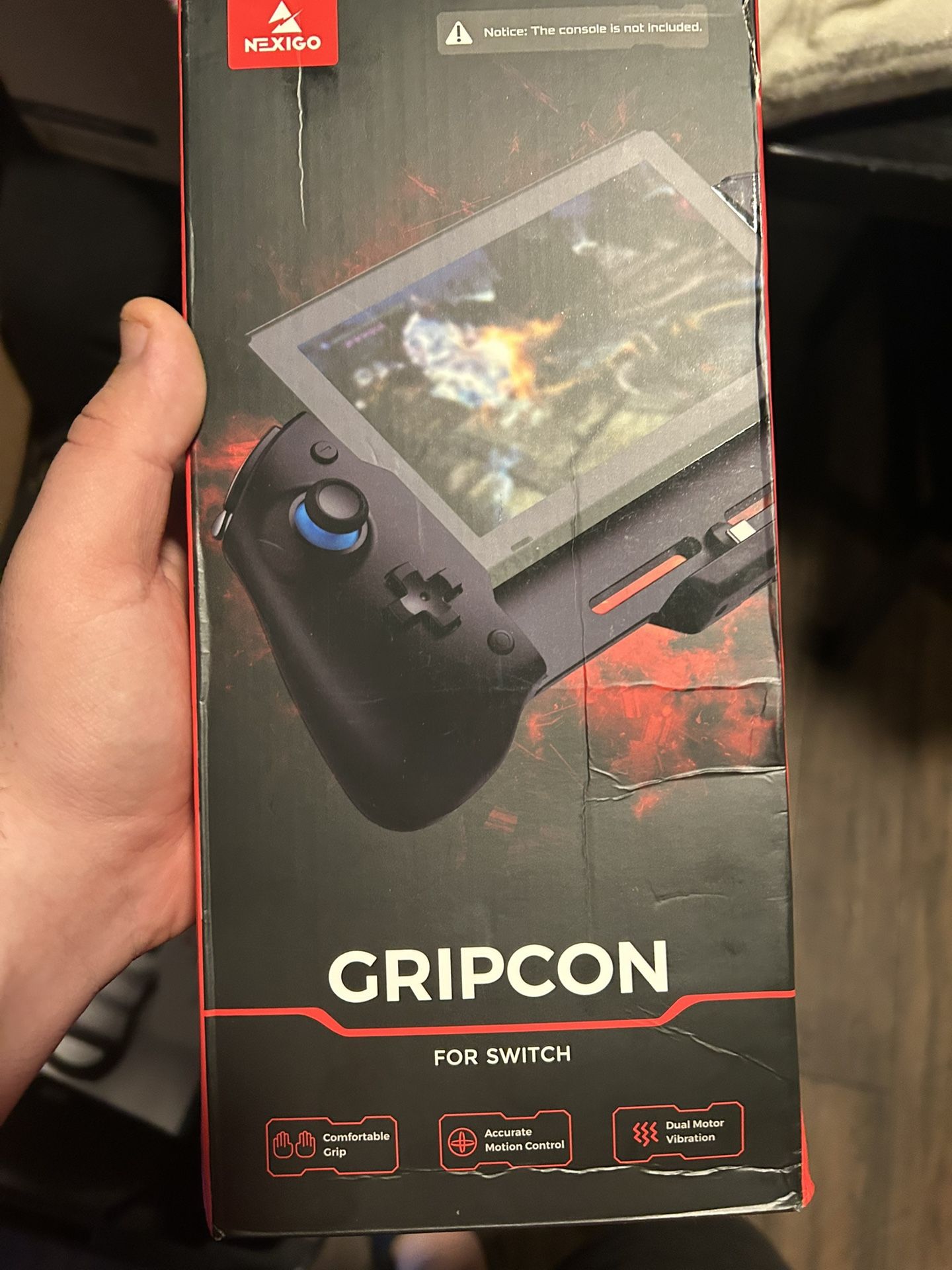 Gripcon For Nitendo Switch