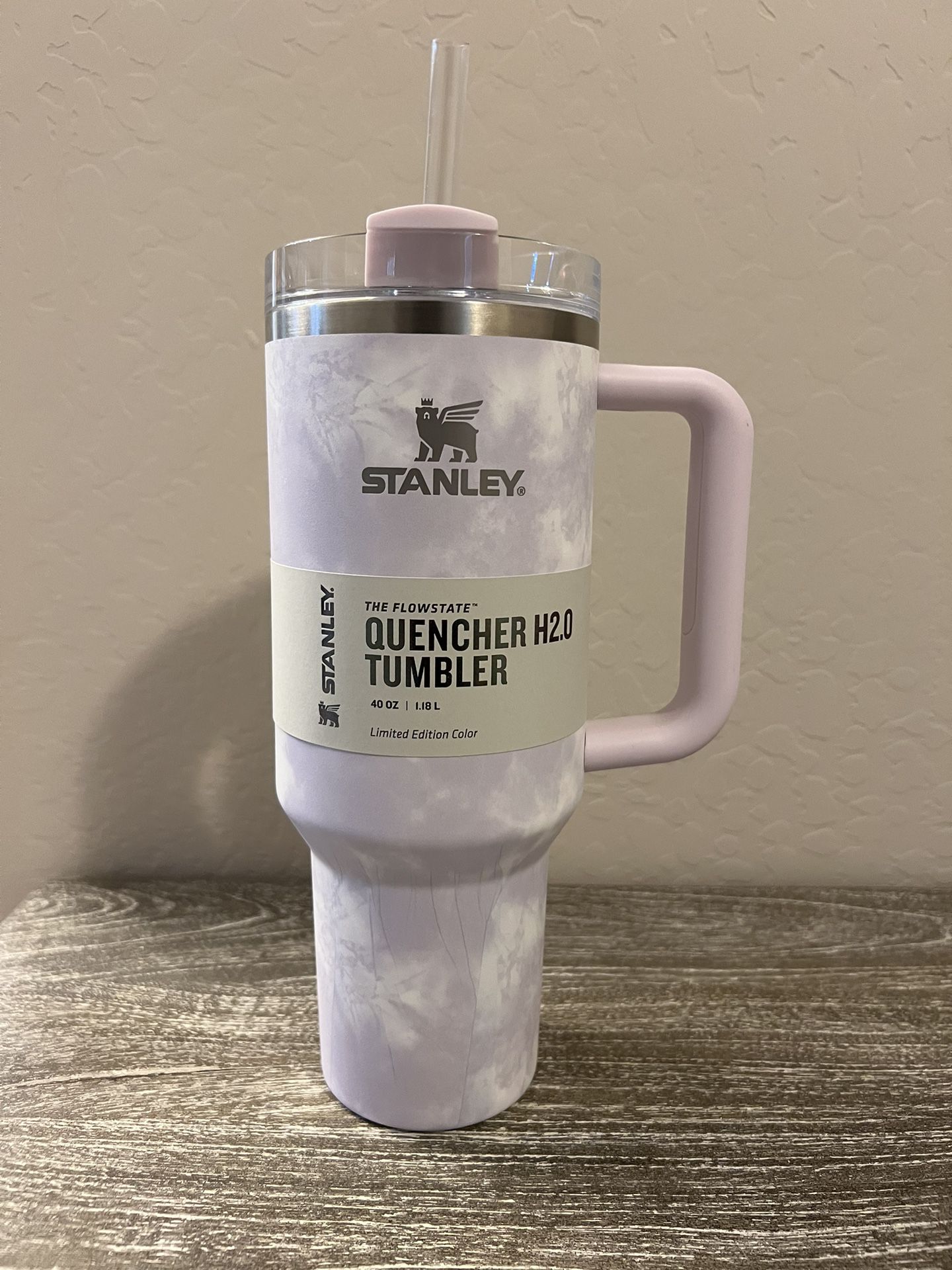 Stanley Adventure Quencher Travel Tumbler 40oz Wisteria Tie Dye LIMITED ED.