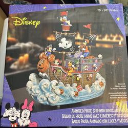 Disney Animated Pirate Ship with Lights and Music