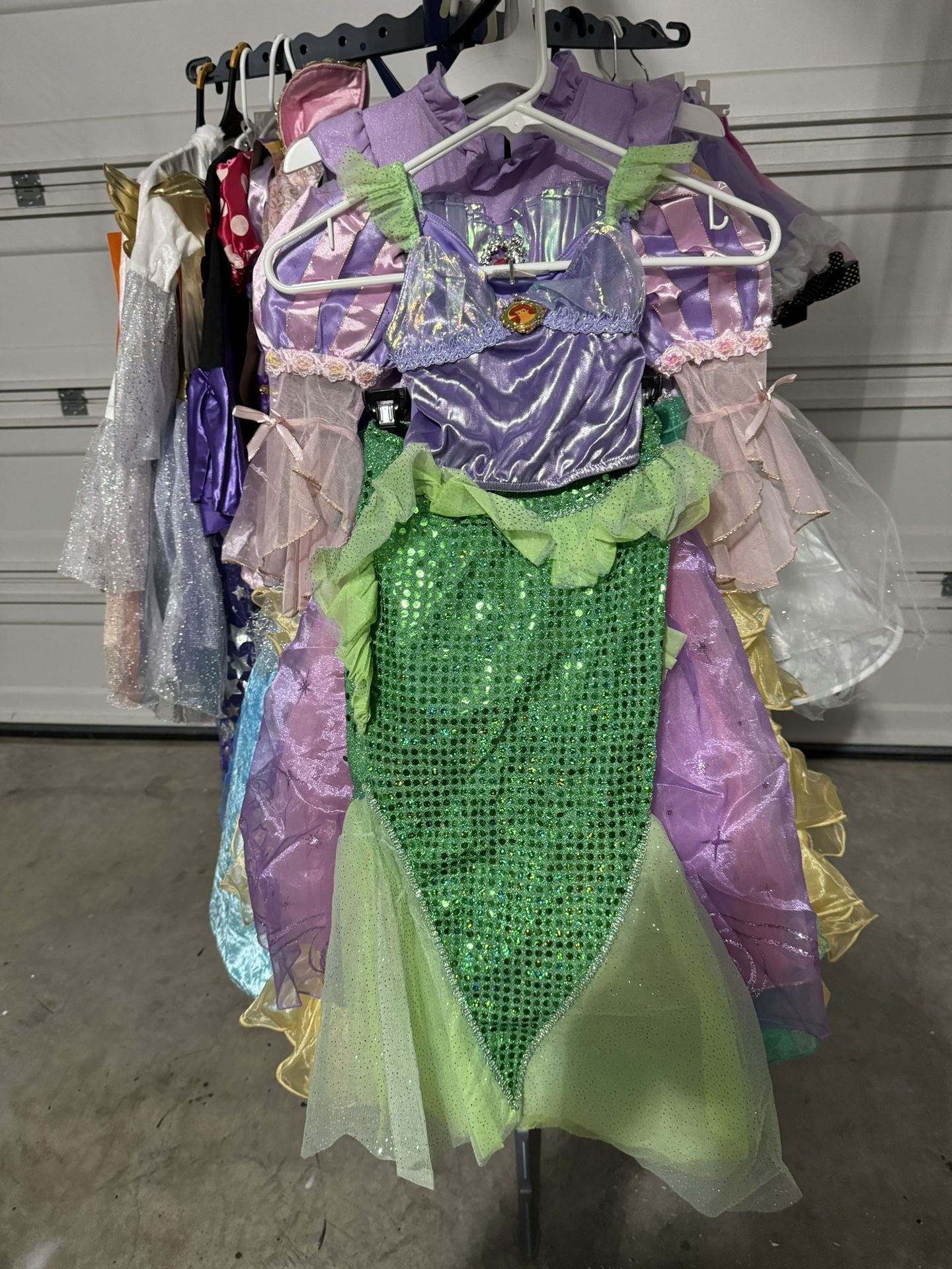 Mermaid princess halloween costume