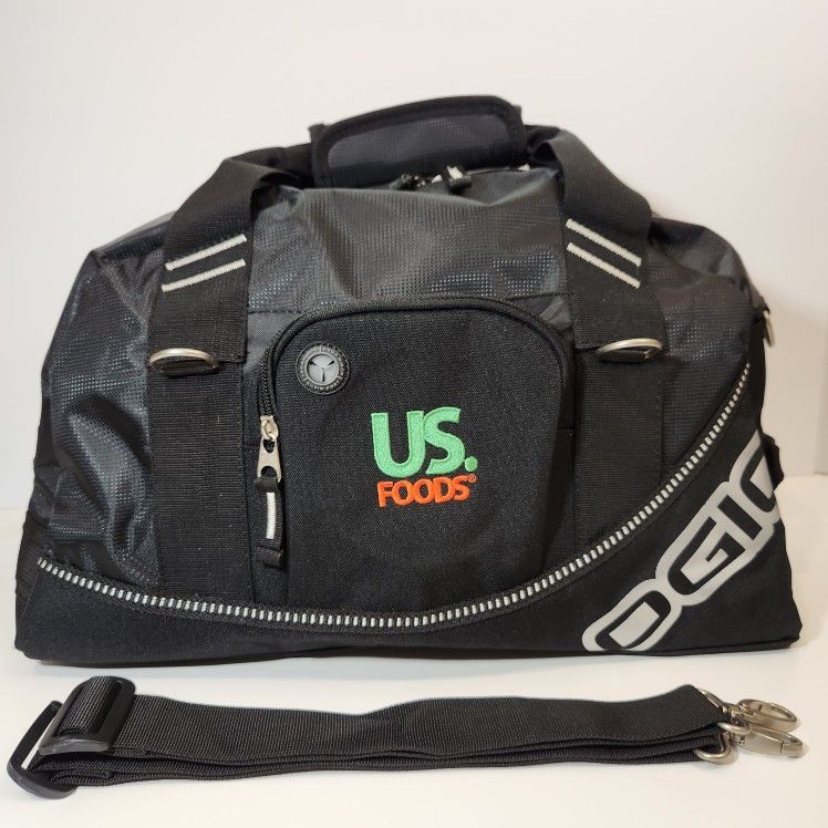 OGIO Black Half Dome Duffle US foods Branded