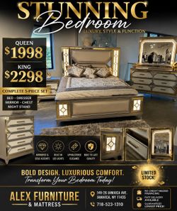 Wow!! ✨ STUNNING LED BEDROOM SPECIAL! ✨Limited Time Only!