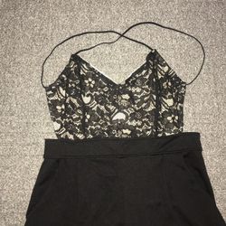 BackLess Lace Jumpsuit Size Large