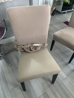 Chairs New 2 Months Old 6 Pieces