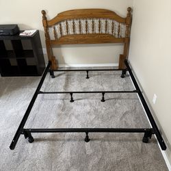 Queen Headboard and Frame