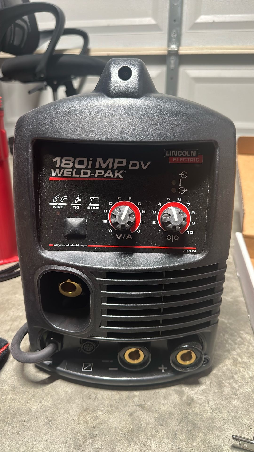Lincoln Welder 180I Weld-Pak Plus