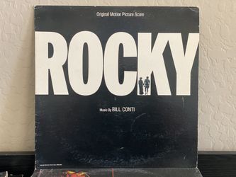 Rocky Movie Original Soundtrack Vinyl Record