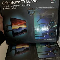 TV Wall Mount | LED Light Bundle 