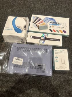 Wireless Keyboard, MacBook Case, Smart Watch