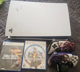 PS5 Console Bundle with Games and Controllers