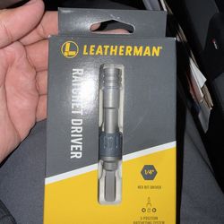 Leatherman ratchet driver