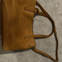 Parker Clay Leather Bag With Cross Body Accessory 
