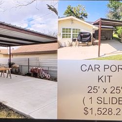 Car Port Kit Heavy-Duty Metal Frame