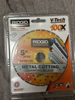 5 Inch Ridgid Diamond Blade …