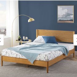 ZINUS Queen Wood Bed Frame