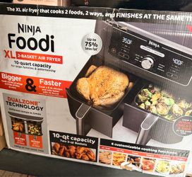 Ninja Foodi XL 2-Basket Air Fryer
