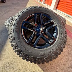 18s Chevy gmc Trailboss On All Terrain Rims Rines wheels 6lug Oem