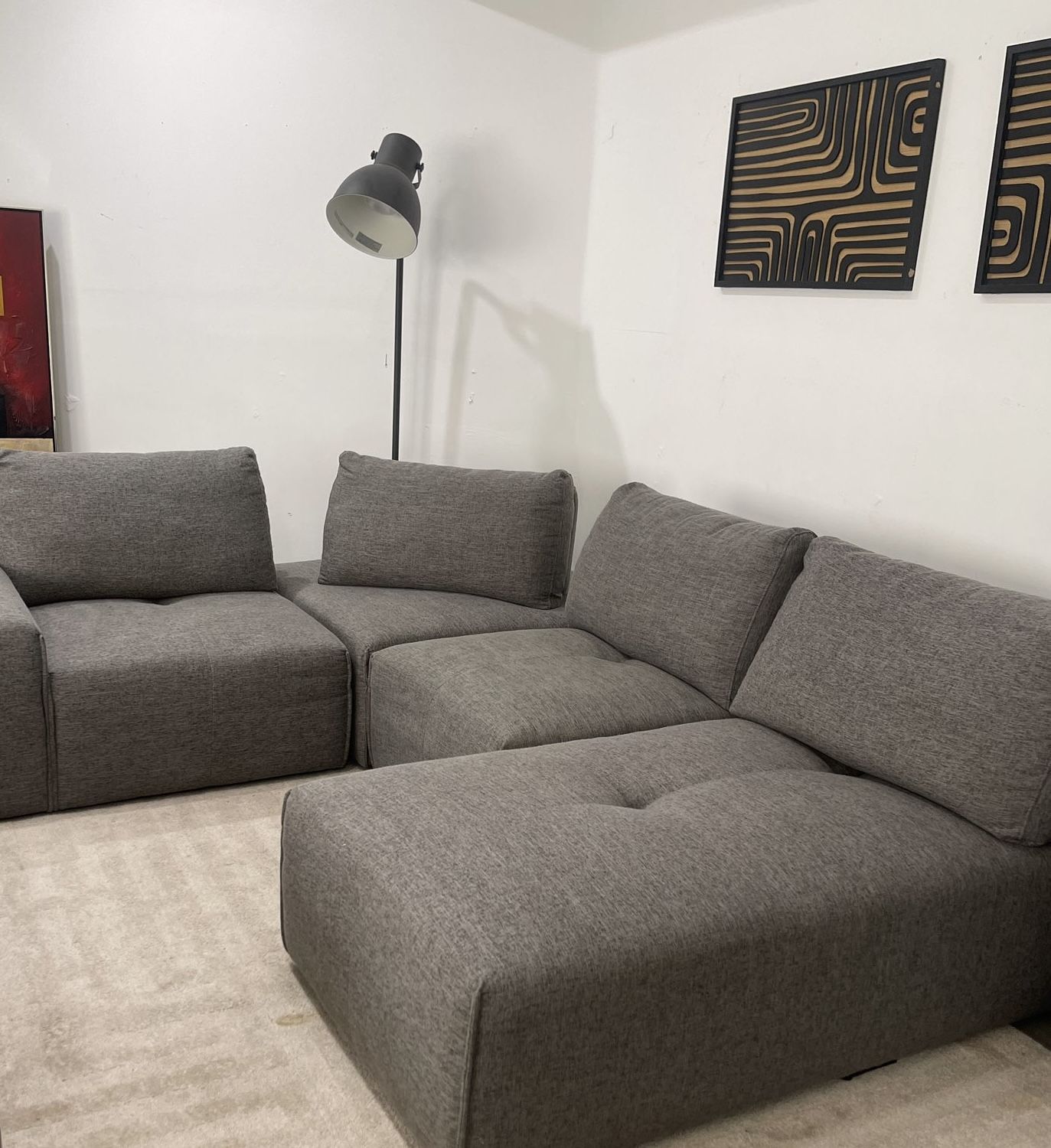 Sectional Rooms To Go Couch Laney Park Modular Sofa FREE DELIVERY 