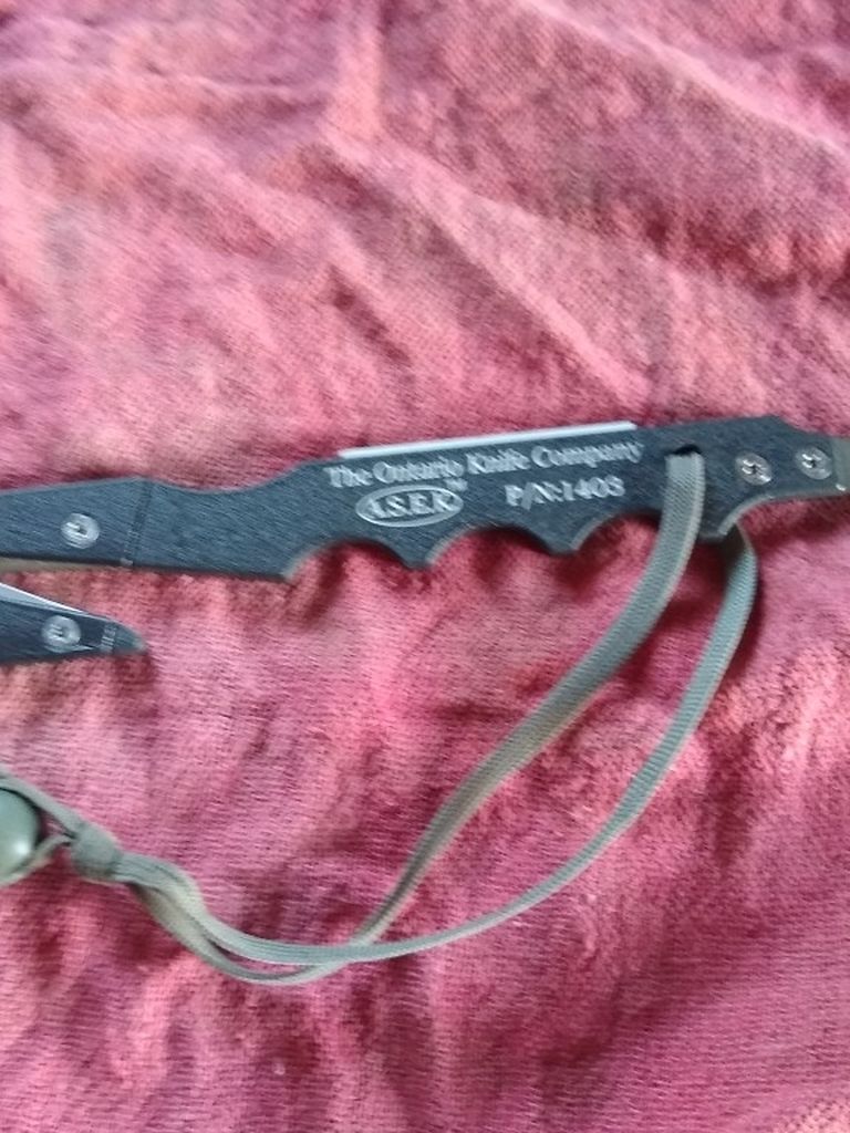 Ontario Rescue Seatbelt Cutter/ Multitool