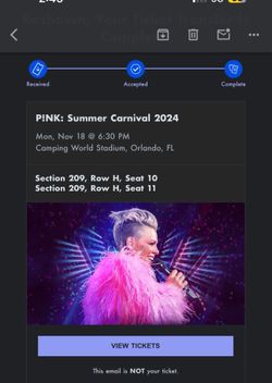 P!NK: Summer Carnival 2024