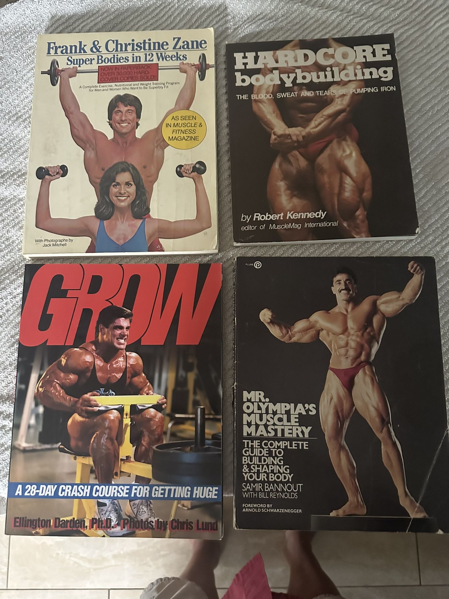 bodybuilding books. Old School. 25.00.