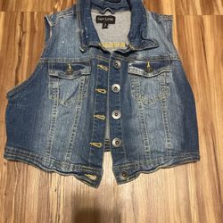 Blue Jean Vest 