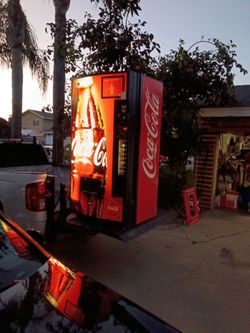 Coca cola vending machine