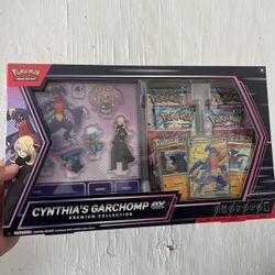 Cynthia’s Garchomp Ex Box Brand New Unopened