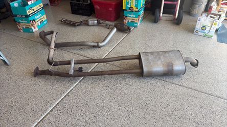 2017 Titan Exhaust system