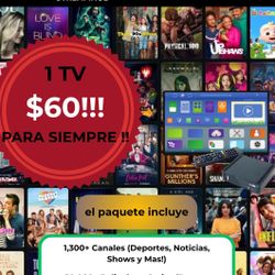 Android TV con Canales, Peliculas y Series !!!