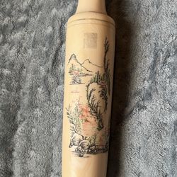 Antique Chinese painted vase