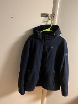 Tommy Hilfiger Navy Blue Hooded Jacket