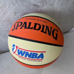 Spalding WNBA OFFICIAL OUTDOOR BASKETBALL 28.5 GREAT CONDITION   Be sure to go take a look at all the other items I have listed for sale.  Pick up in 