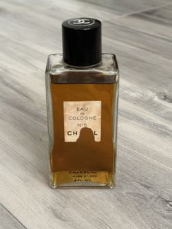 Vintage 1970s 4 Fl Oz Eau de Cologne Chanel No. 5