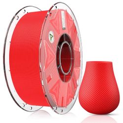 Creality Hyper PLA Filament 3D Printer Filament: Red / High Speed 30-600mm/s,1kg(2.2lbs) Spool Support CFS 1.75 mm, Fits for Most 3D Printers and K2 P