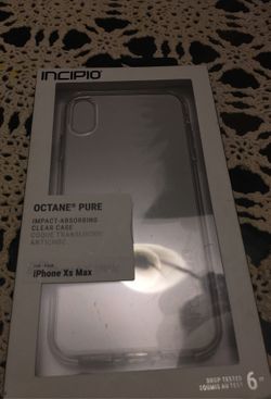 Clear case for iPhone XS Max