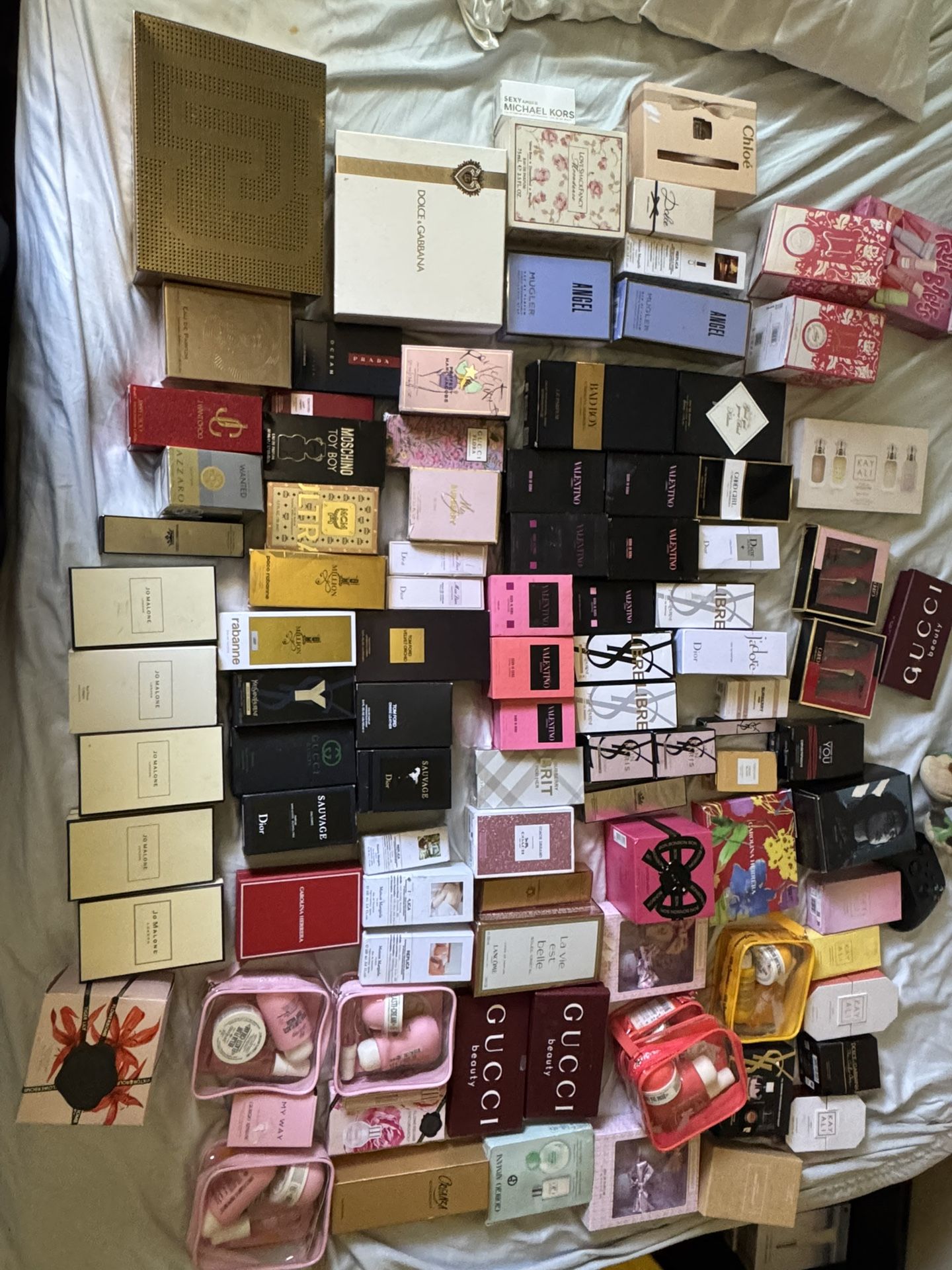 Valentino Ysl Dior, Chanel Gucci, Burberry Perfume Make Up Cologne