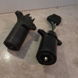 2 Wesbar Trailer Light Quick Connectors 