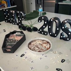 Rest In Peace 20's  8.5" Lighted Letters